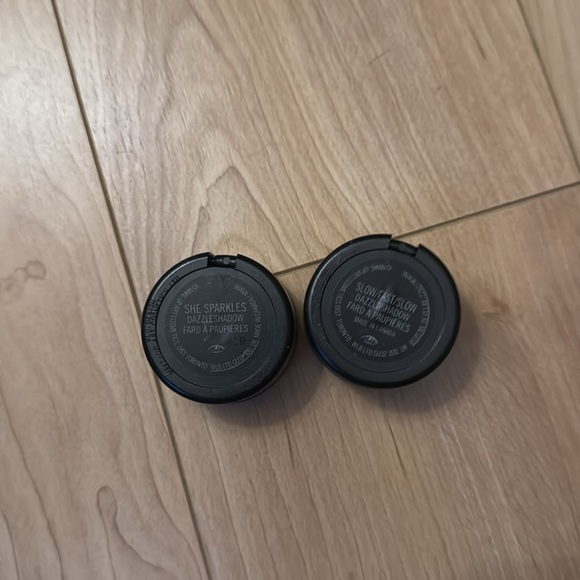 Shimmer Eyeshadow Duo - Silver and Pink - Picture 3 of 3